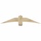 Ekena Millwork Bellingham Rough Sawn Timber Gable Bracket, Douglas Fir, 60"W x 12"H x 2"D x 6"F, 5/12 Pitch GBW060X12X0206BEL00RDF - alternate 1